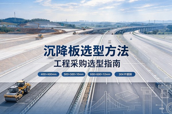 双湖沉降板选择方法