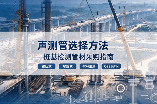 双湖声测管选型标准