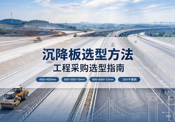 双湖沉降板选择方法
