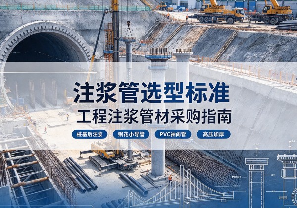 双湖注浆管选型标准